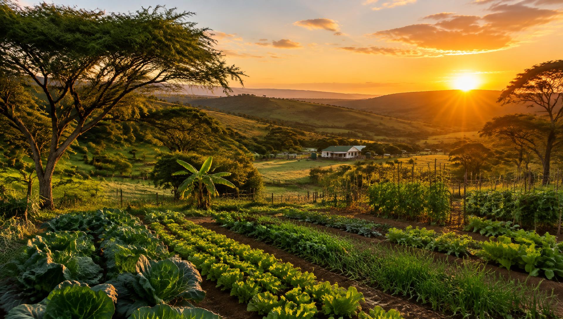 The SFT Organics farm at Elim Mission, Paddock